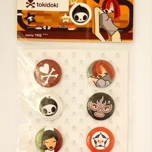 Tokidoki Pin Collectors Set